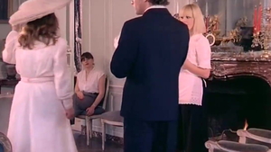 Xczech - Young Brigitte Lahaie pornstar orgy scene