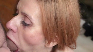 Keyhole Video: Lily May show natural big tits