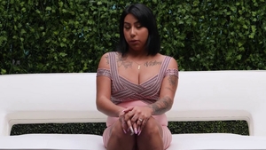 Young Minka POV interracial pounding at casting