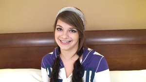 Exploited Teens - Too cute Pocahontas Jones riding big dick