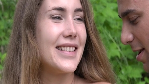 Skinny 18 yr old Mary Rock feels up to hard ramming