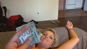 Stepmom Pressley Carter cowgirl fuck in the bed