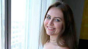Surprise - Shaved Selina Bentz fucked missionary in the bed