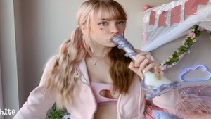 Amateur Indigo White has a thing for loud sex in panties HD