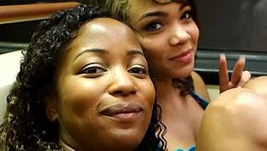 Slamming hard together with Cassidy Banks and Ivy Sherwood
