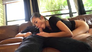 POV Waitress - Young asian Vina Sky