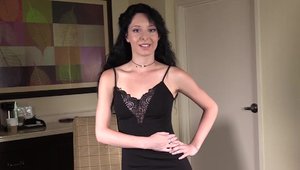 Black Ambush - Brunette Anne Adams Pussy fucked sex video HD