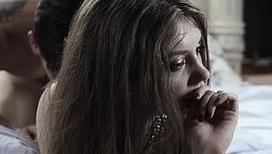 Elena Koshka together with Ryan Driller riding a dick