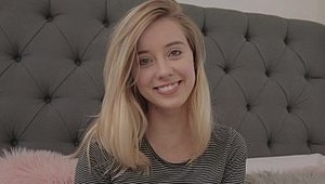 Stepsister Haley Reed goes wild on cock