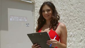 Violet Starr sucking cock