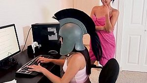 Roommate Alaina Kristar feels like rough fucking