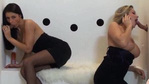 Vittoria Risi alongside Sofia Gucci gloryhole