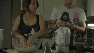Verso Cinema - Sweet pussy eating in the kitchen in HD