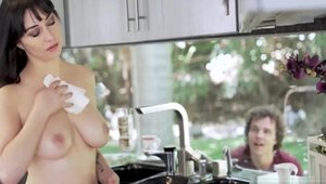 BDSM in company with stepmom Allesandra Snow