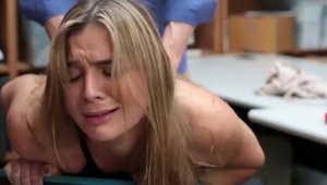 Rough hard pounding among european chick Blair Williams in HD