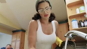 Hard nailining in the company of sexy maid Penny Barber