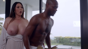 MILFY: Kianna Dior wearing high heels cum in mouth