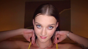 TushyRaw.com - Cute brunette enjoys greatly ramming hard