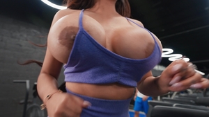 Brazzers: Nataly Ordonez: Sweaty Gym Seductress